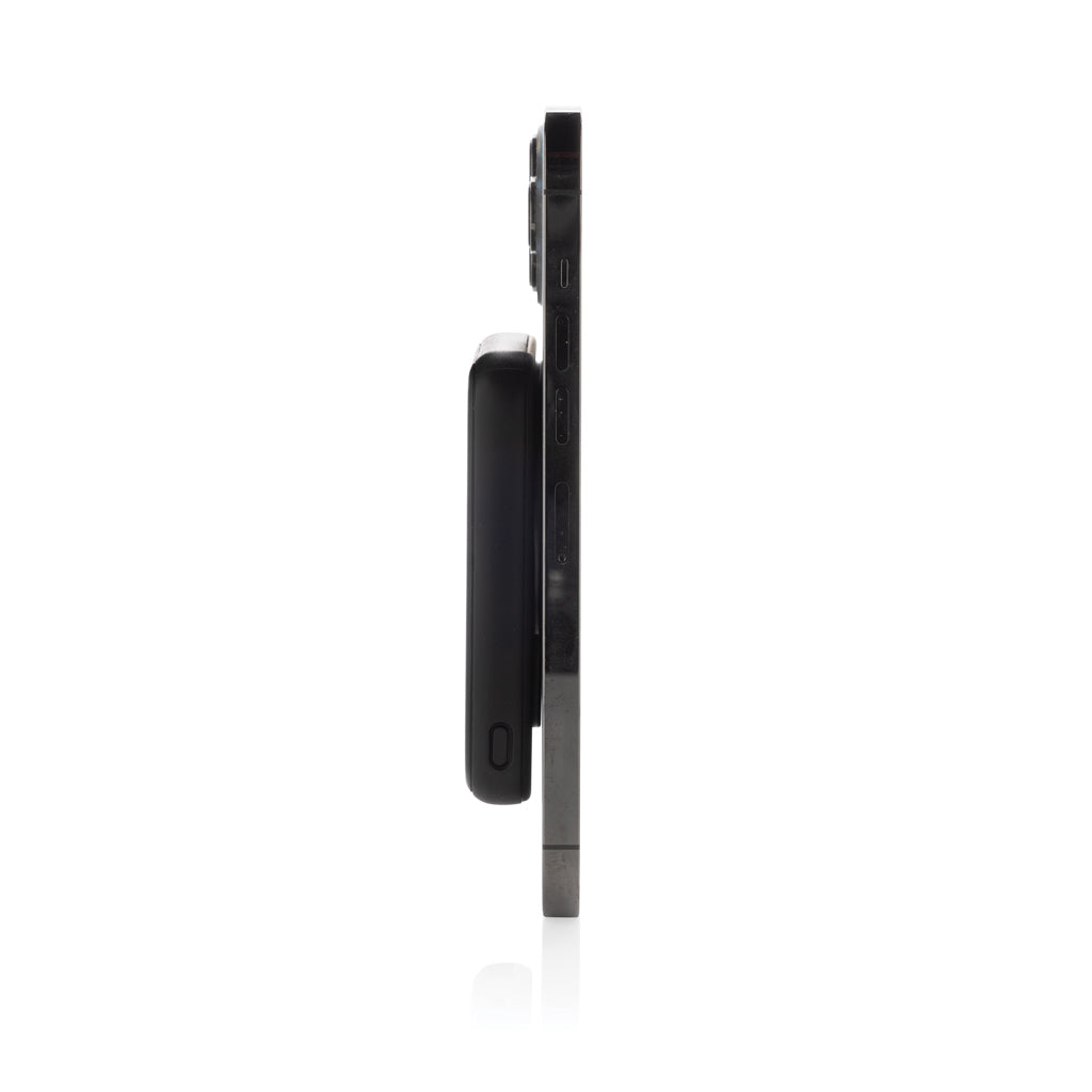 Stellar RCS återvunnen plast 5000 mah 5W magnetisk powerbank