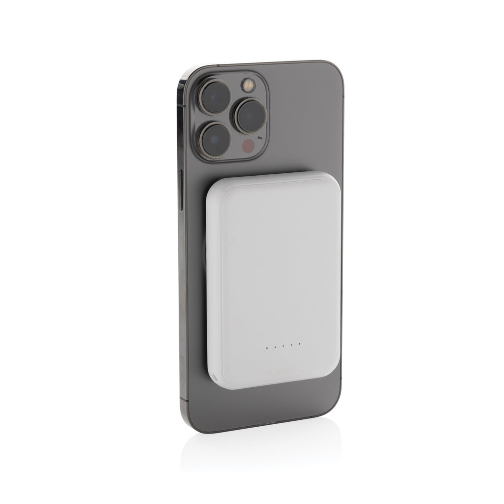 Stellar RCS återvunnen plast 5000 mah 5W magnetisk powerbank