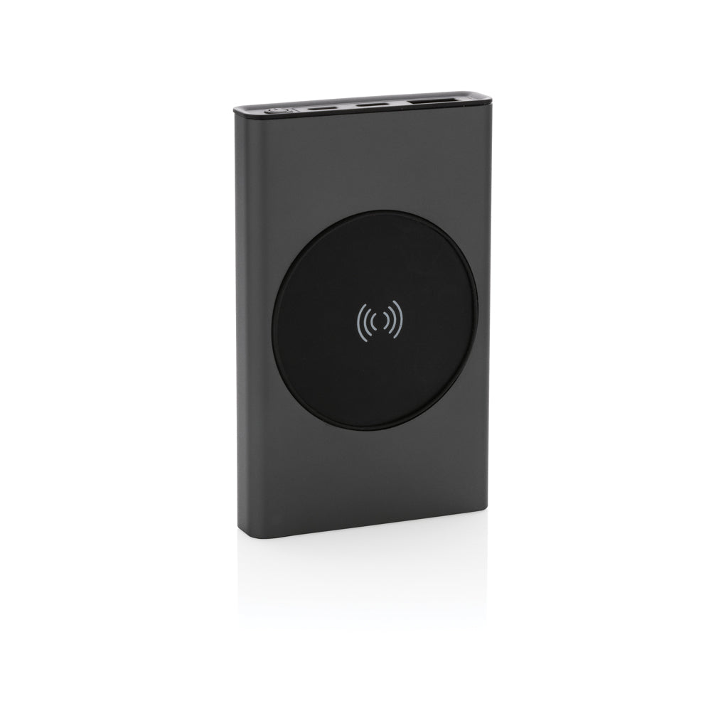 Terra 5.000mAh/5W trådlös powerbank RCS återvunnen aluminium