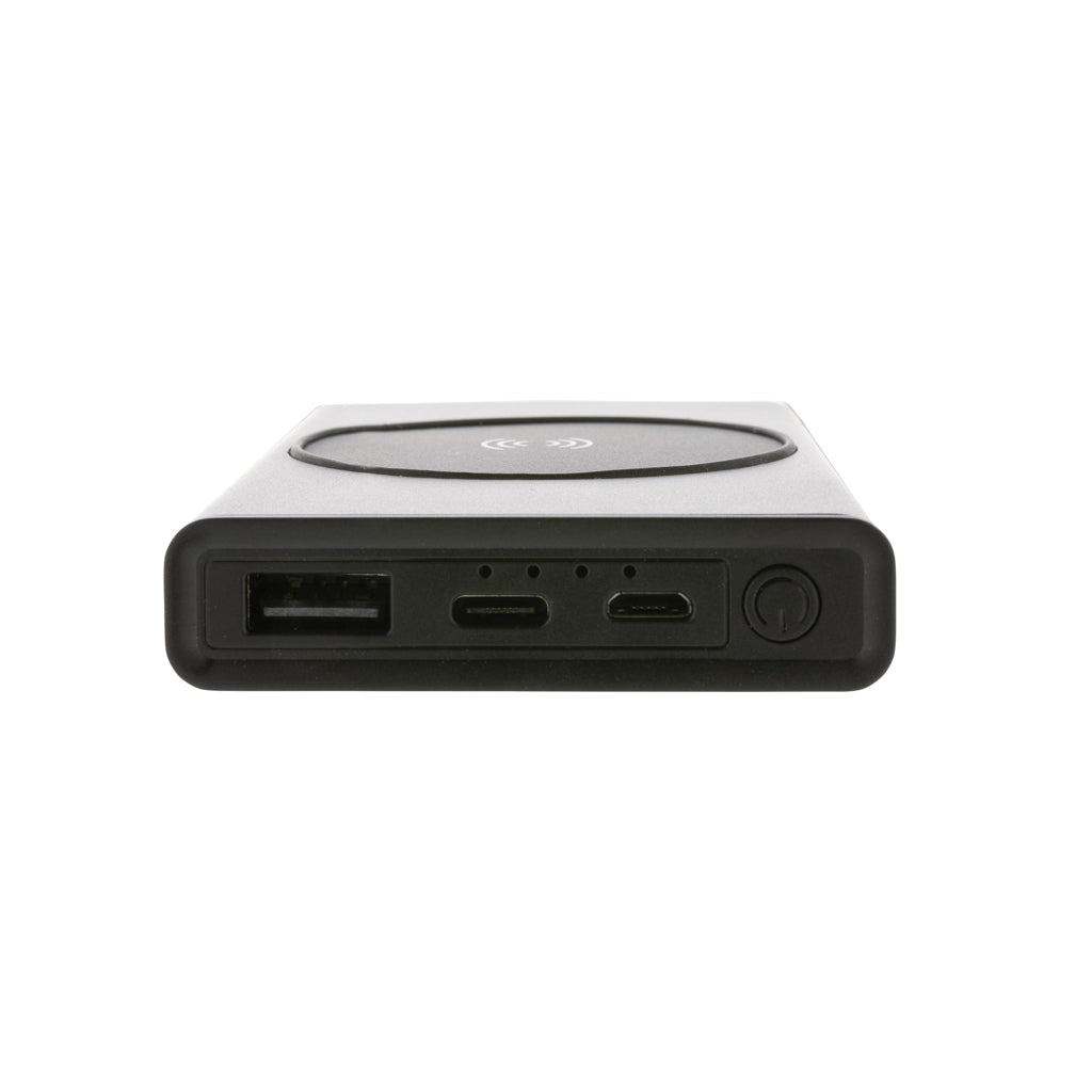 Terra 5.000mAh/5W trådlös powerbank RCS återvunnen aluminium