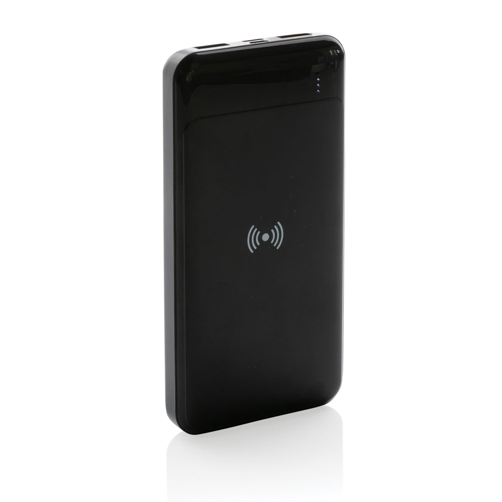 Trådlös powerbank i återvunnen plast, RCS standard