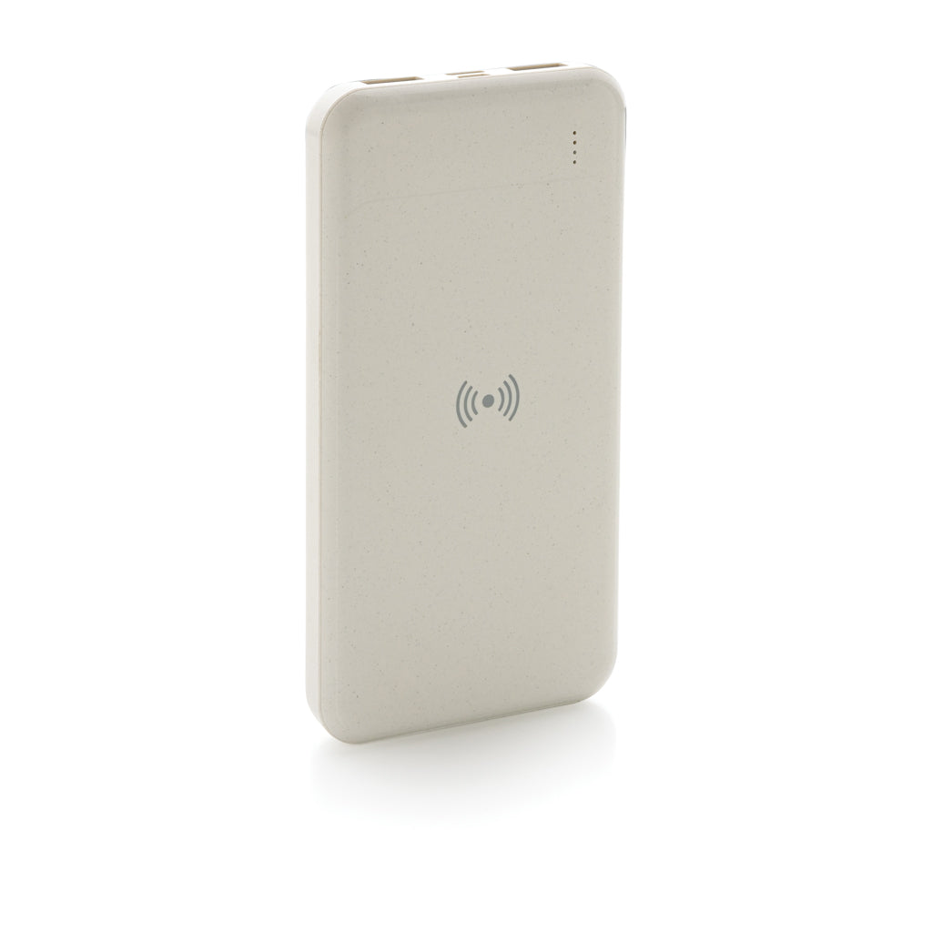 Trådlös powerbank i återvunnen plast, RCS standard