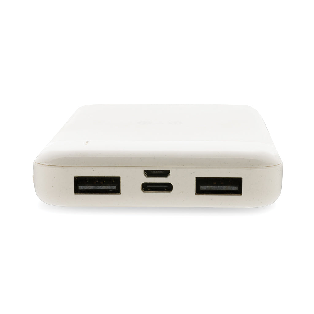 Trådlös powerbank i återvunnen plast, RCS standard