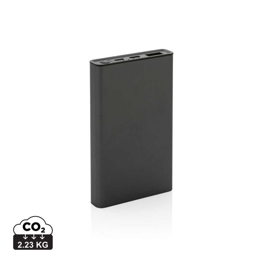 Terra 5.000 mAh powerbank RCS återvunnen aluminium