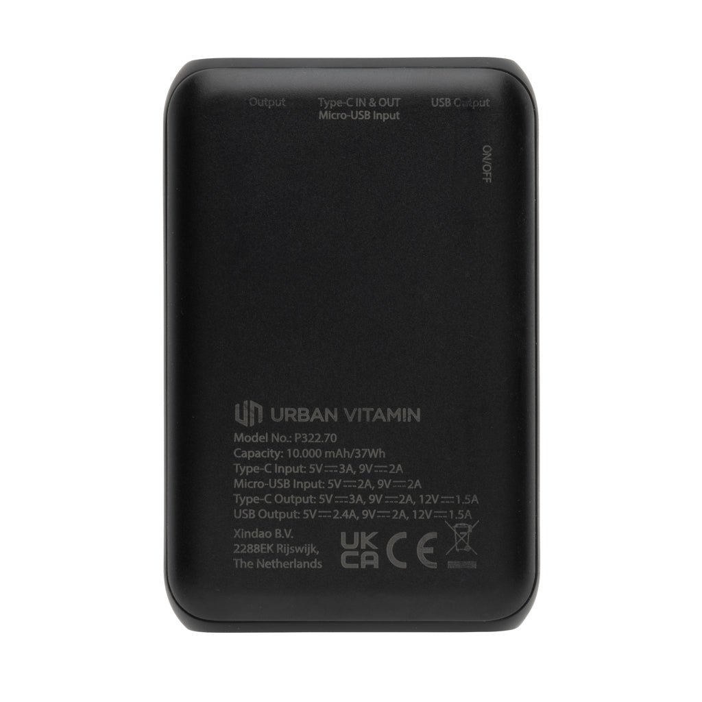 Urban Vitamin Alameda 10.000 mAh 18W PD powerbank