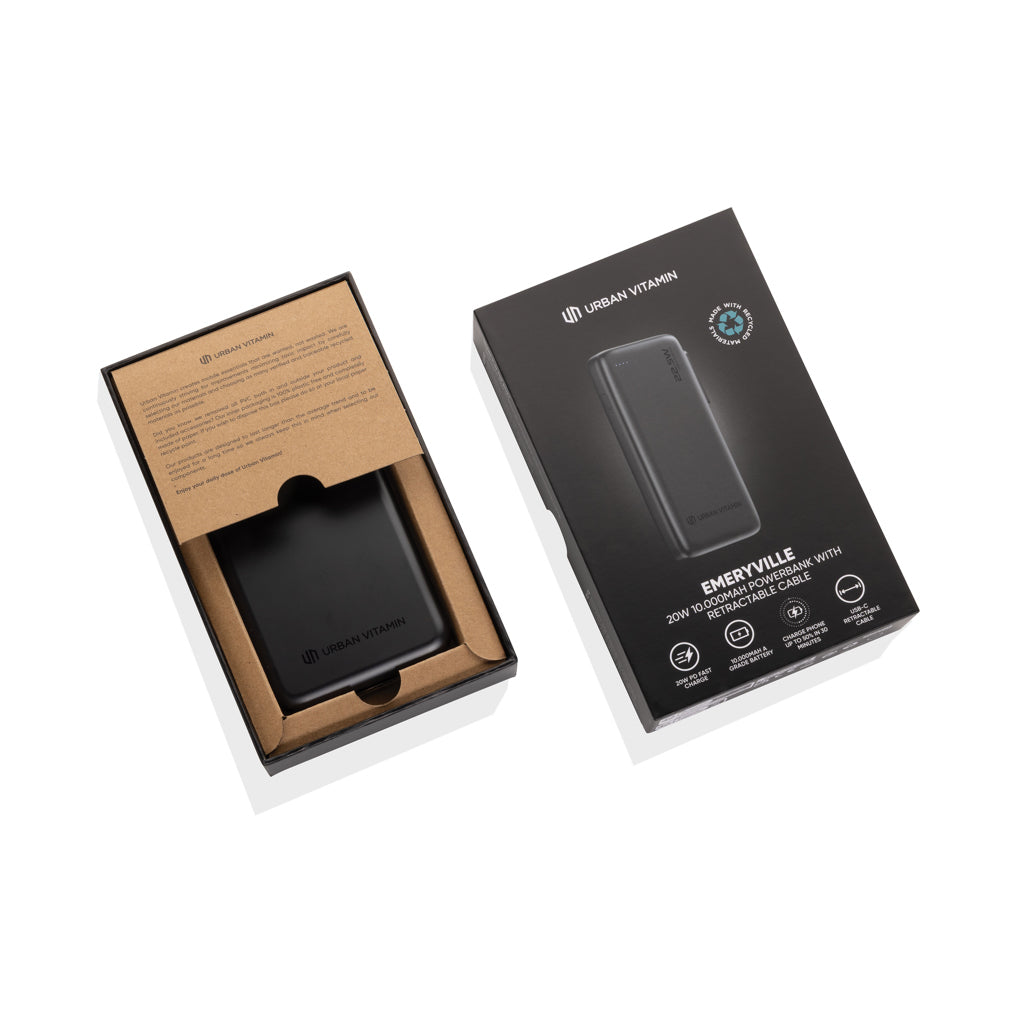 Urban Vitamin Emeryville 20 W 10 000 mAh powerbank