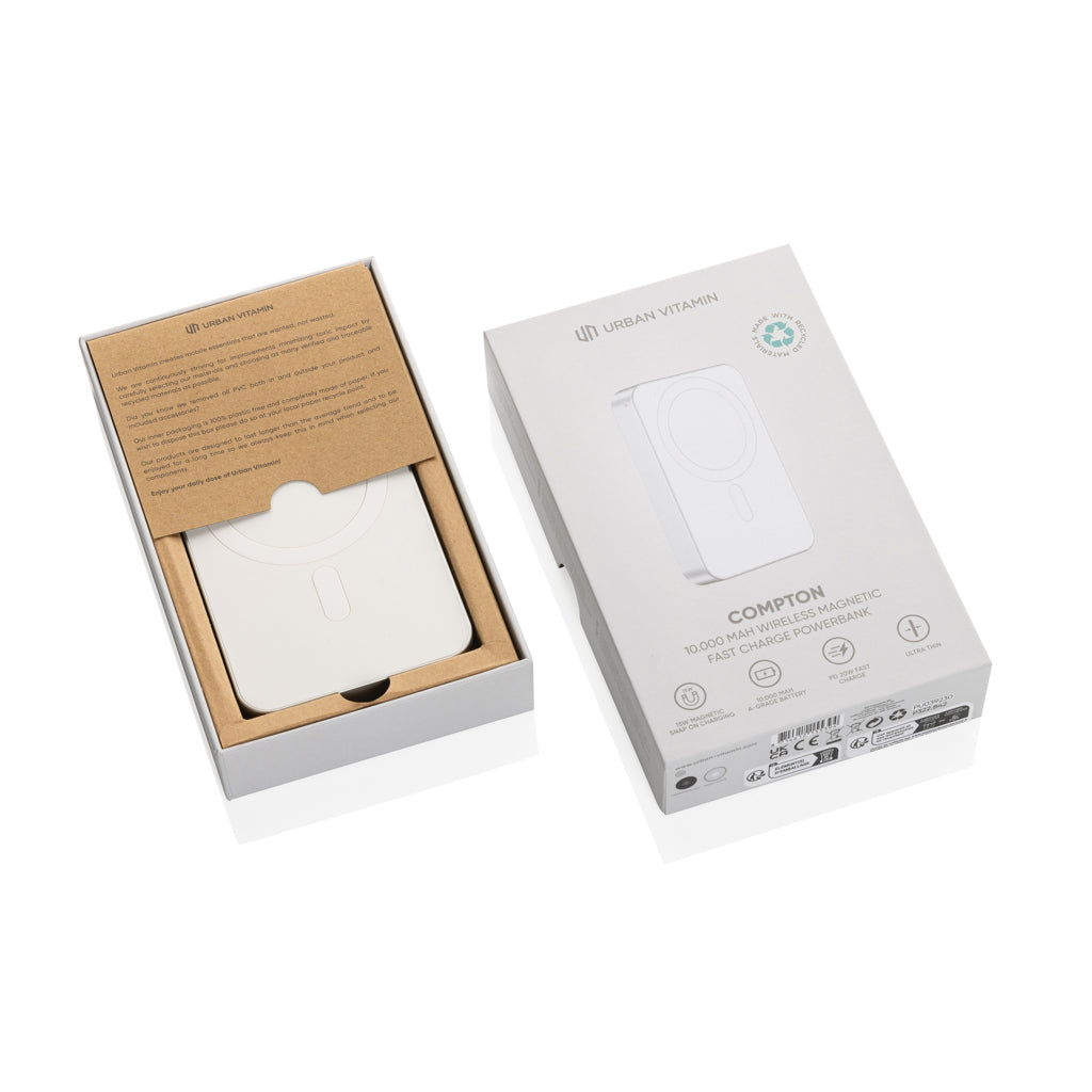 Urban Vitamin Compton RCS plast/aluminium 10000mAh powerbank