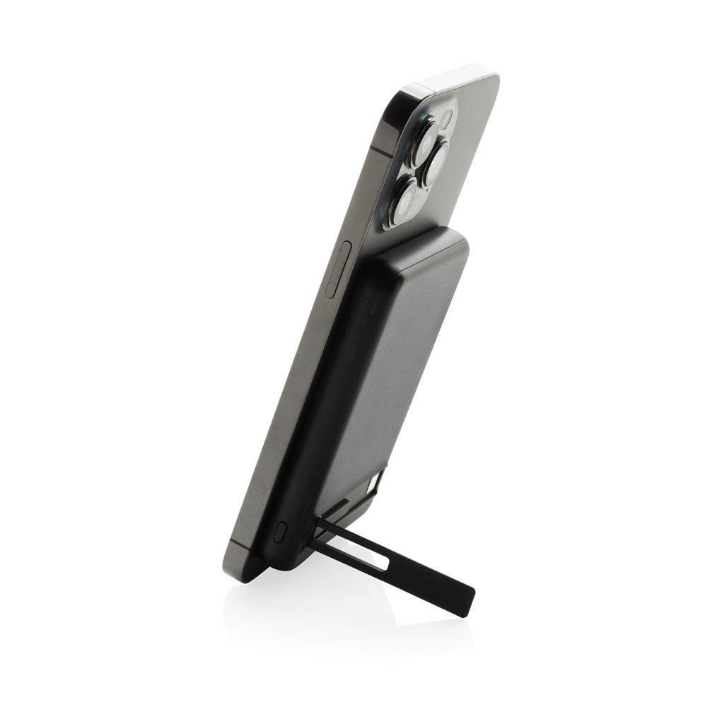 Zen RCS plast 5000 mah 5W magnetisk powerbank i bambu