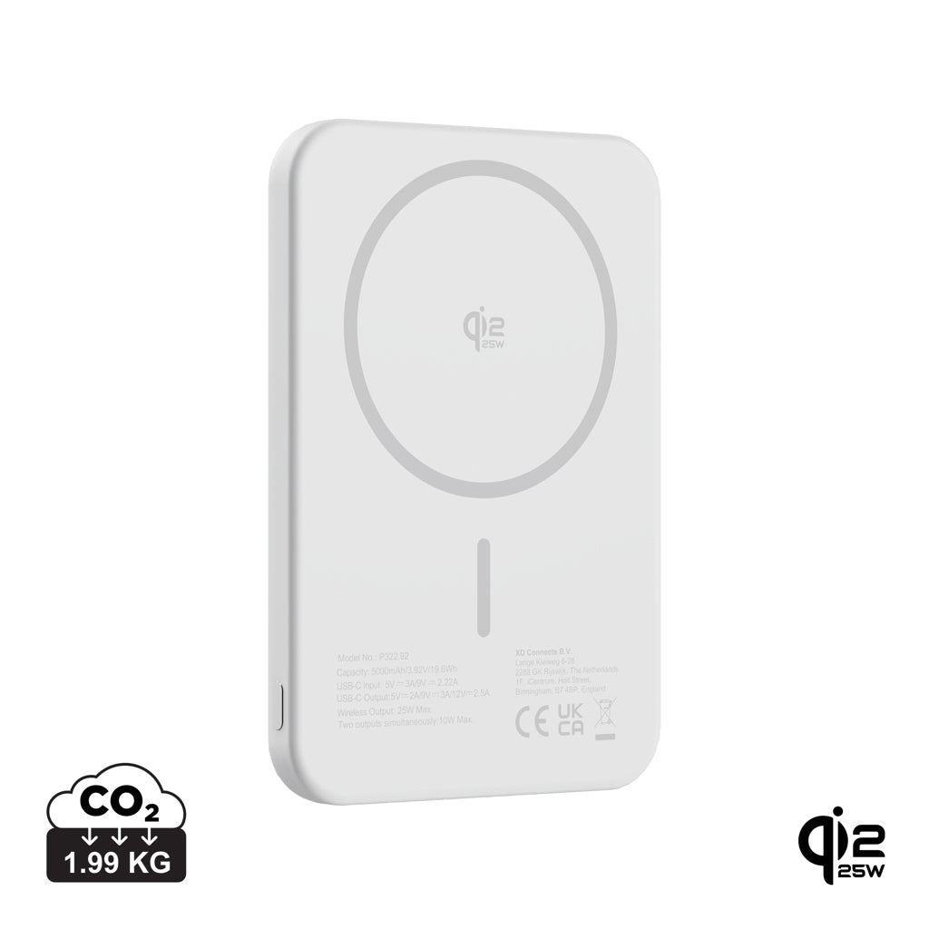 Urban Vitamin Pomona 5000 mAh Qi2.2 25W magnetisk powerbank