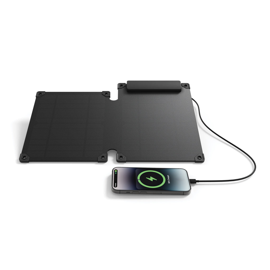 Solarpulse 10W bärbar solcellspanel rplast
