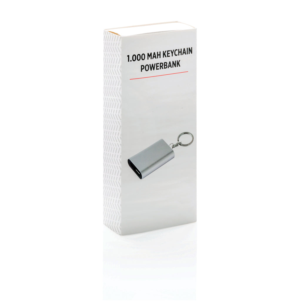 1.000 mAh nyckelring powerbank