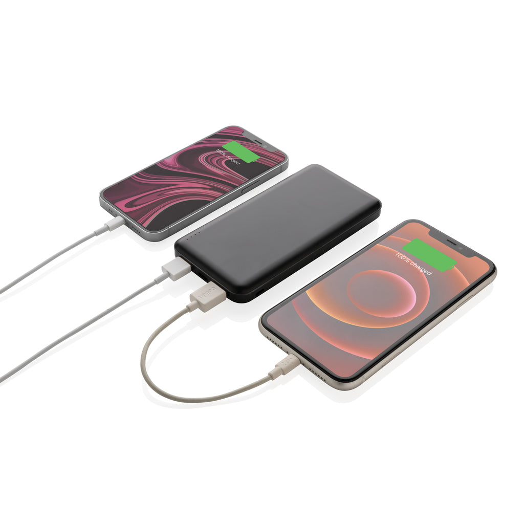 High Density 10.000 mAh powerbank i fickformat