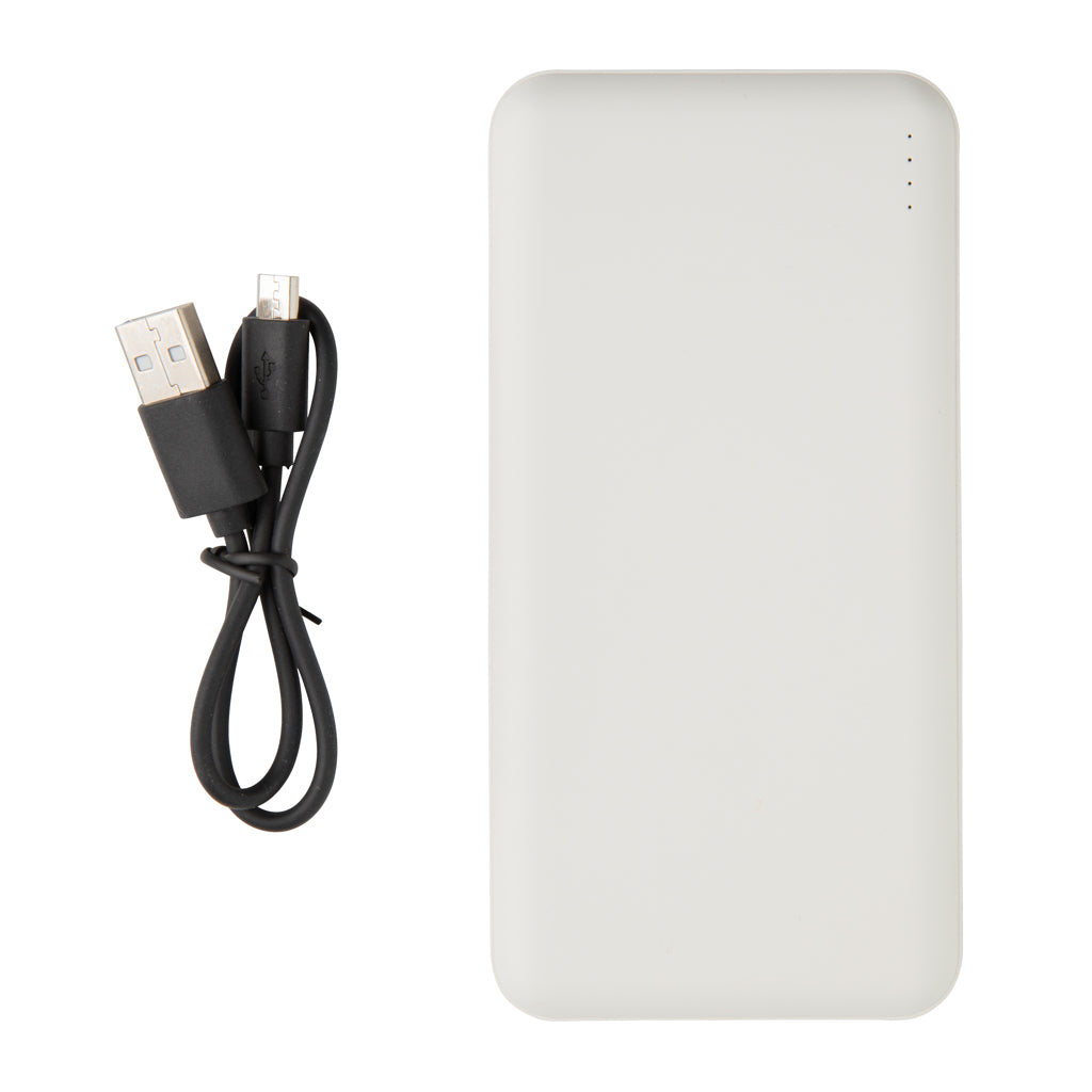 High Density 10.000 mAh powerbank i fickformat