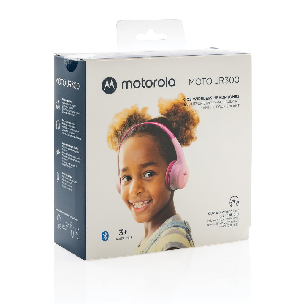 Motorola JR 300 trådlösa säkerhetshörlurar barn
