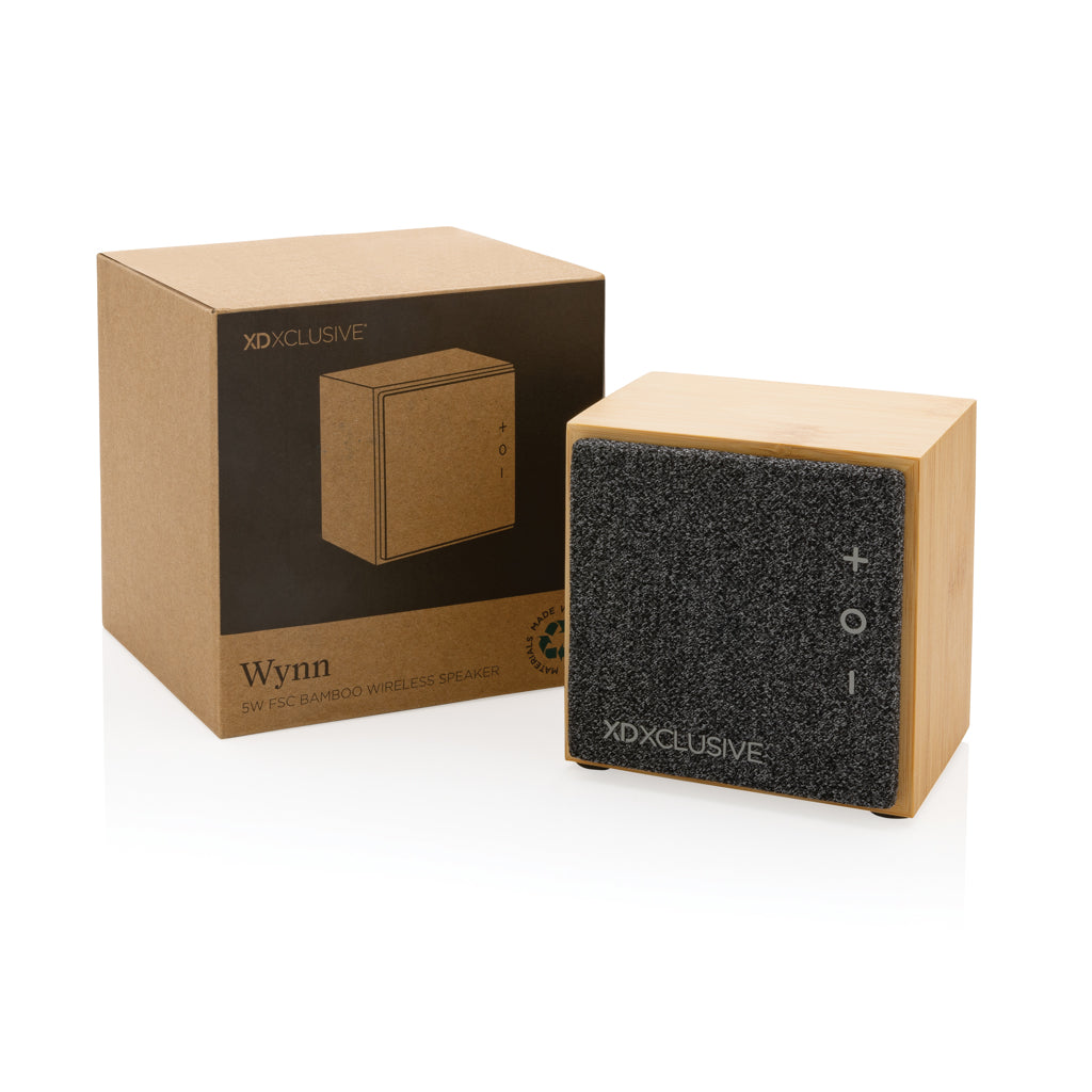 Wynn 5W bambu trådlös högtalare