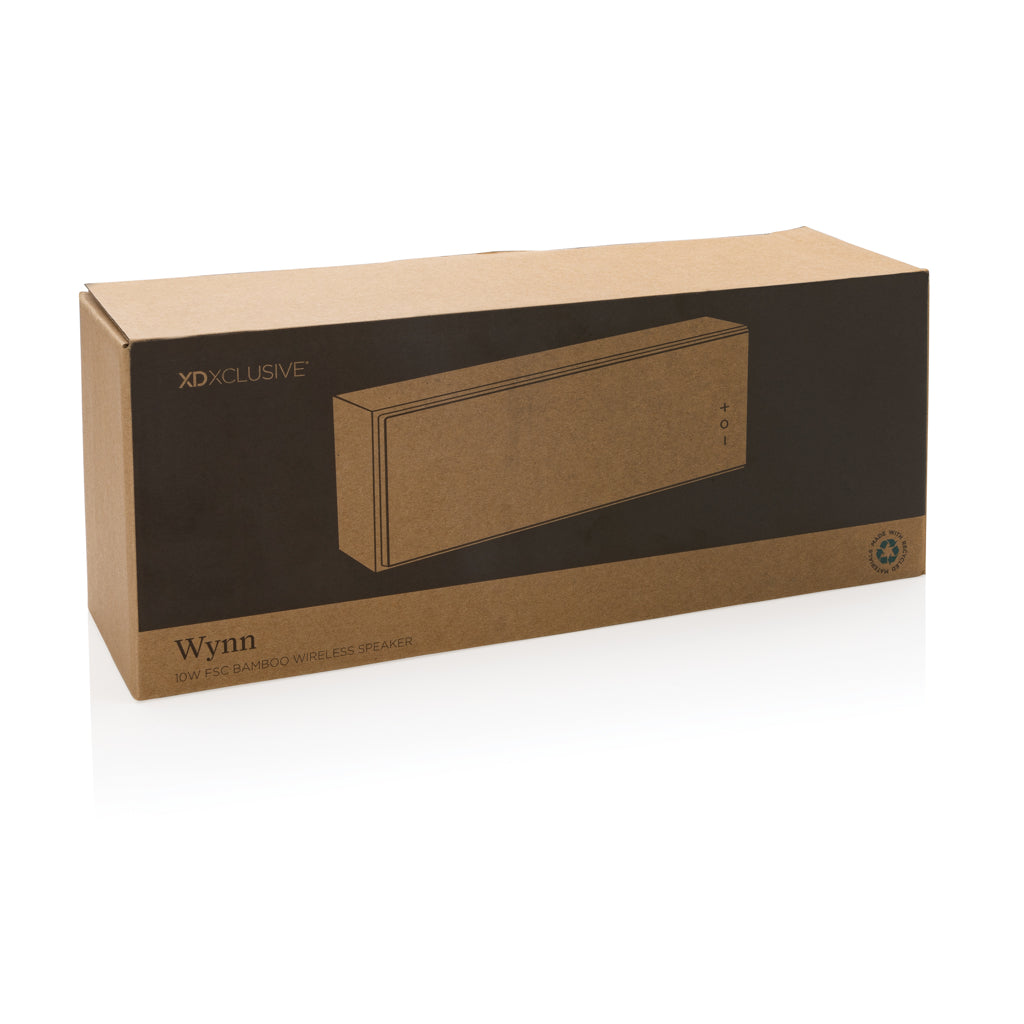 Wynn 10W bambu trådlös högtalare
