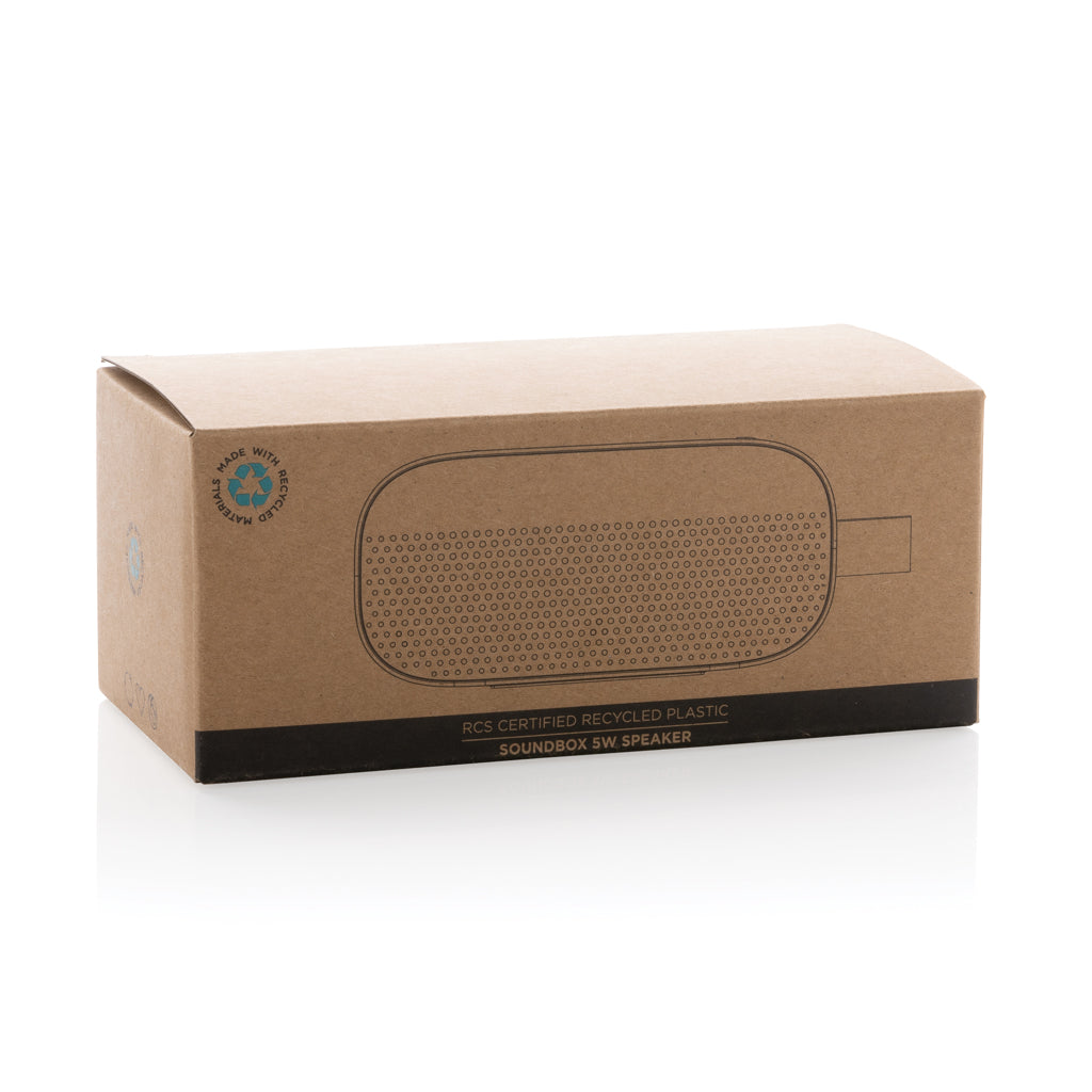 Soundbox 5W högtalare RCS återvunnen plast