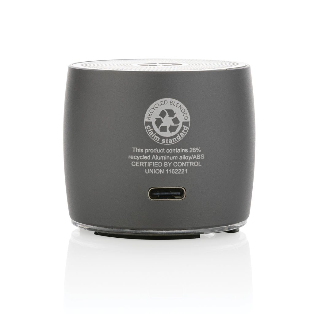 Swiss Peak 3W bashögtalare RCS återvunnen aluminum