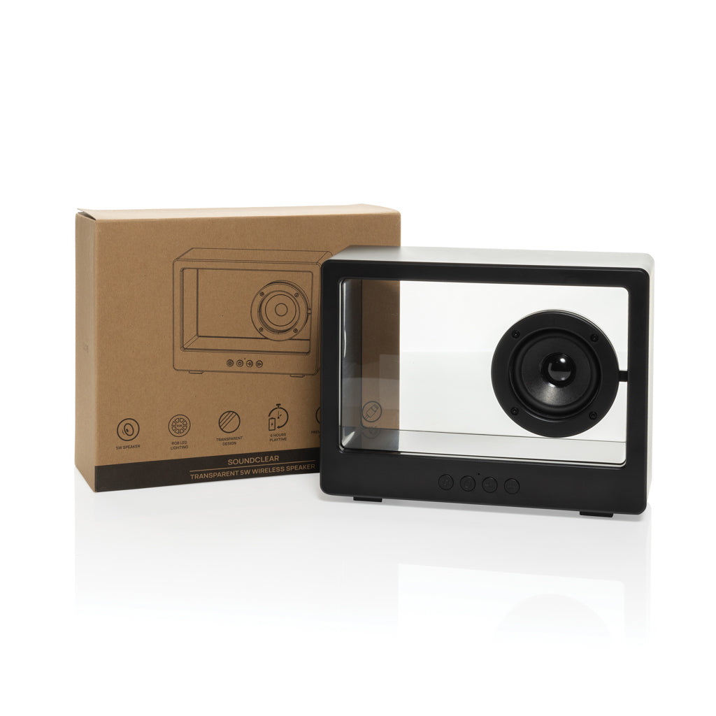 Soundclear Transparent 5W trådlös högtalare