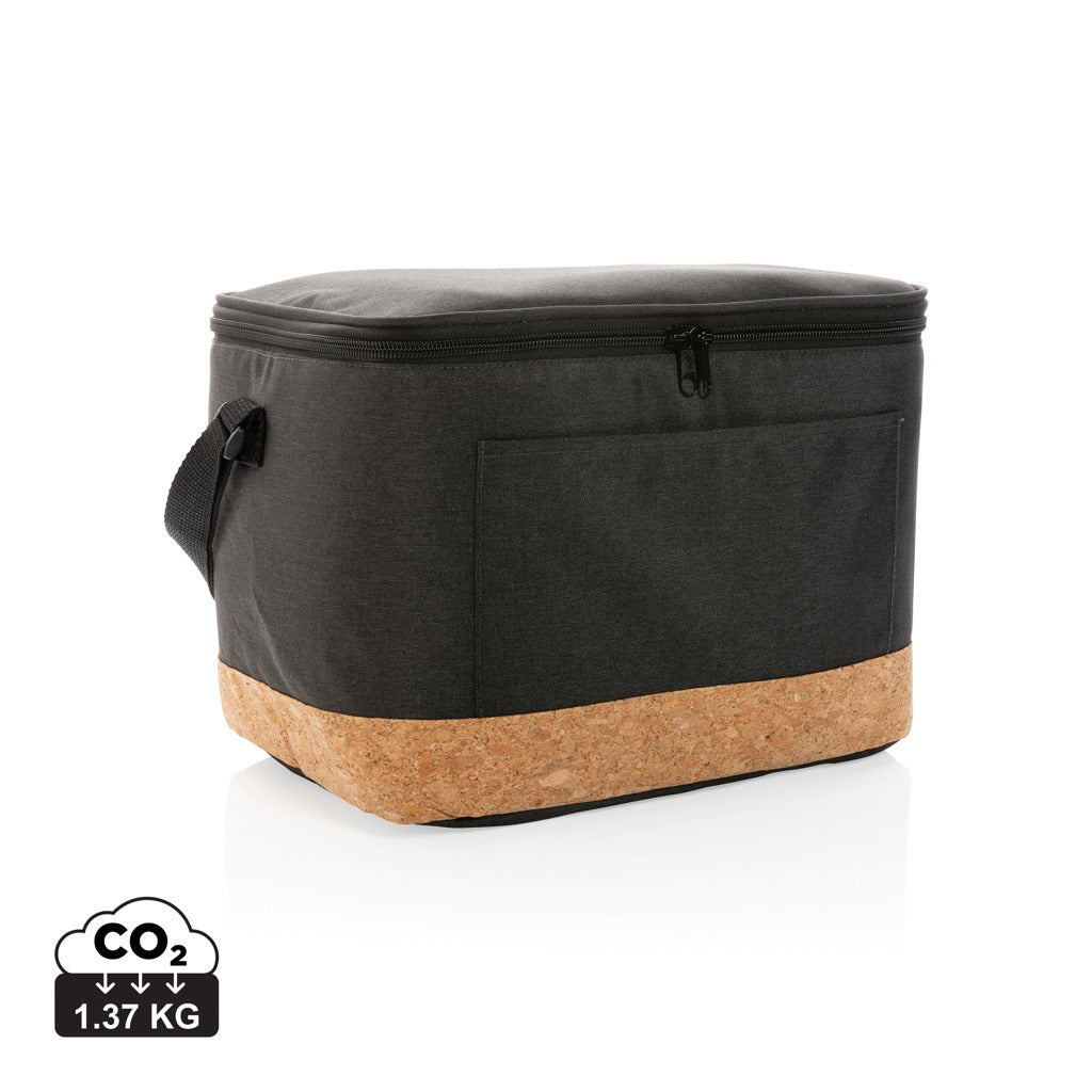 Impact AWARE™ XL RPET two tone kylväska med korkdetaljer