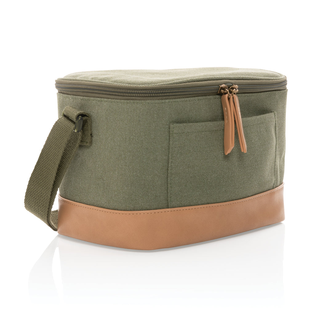 Impact AWARE™ liten kylväska i 16 oz. återvunnen canvas