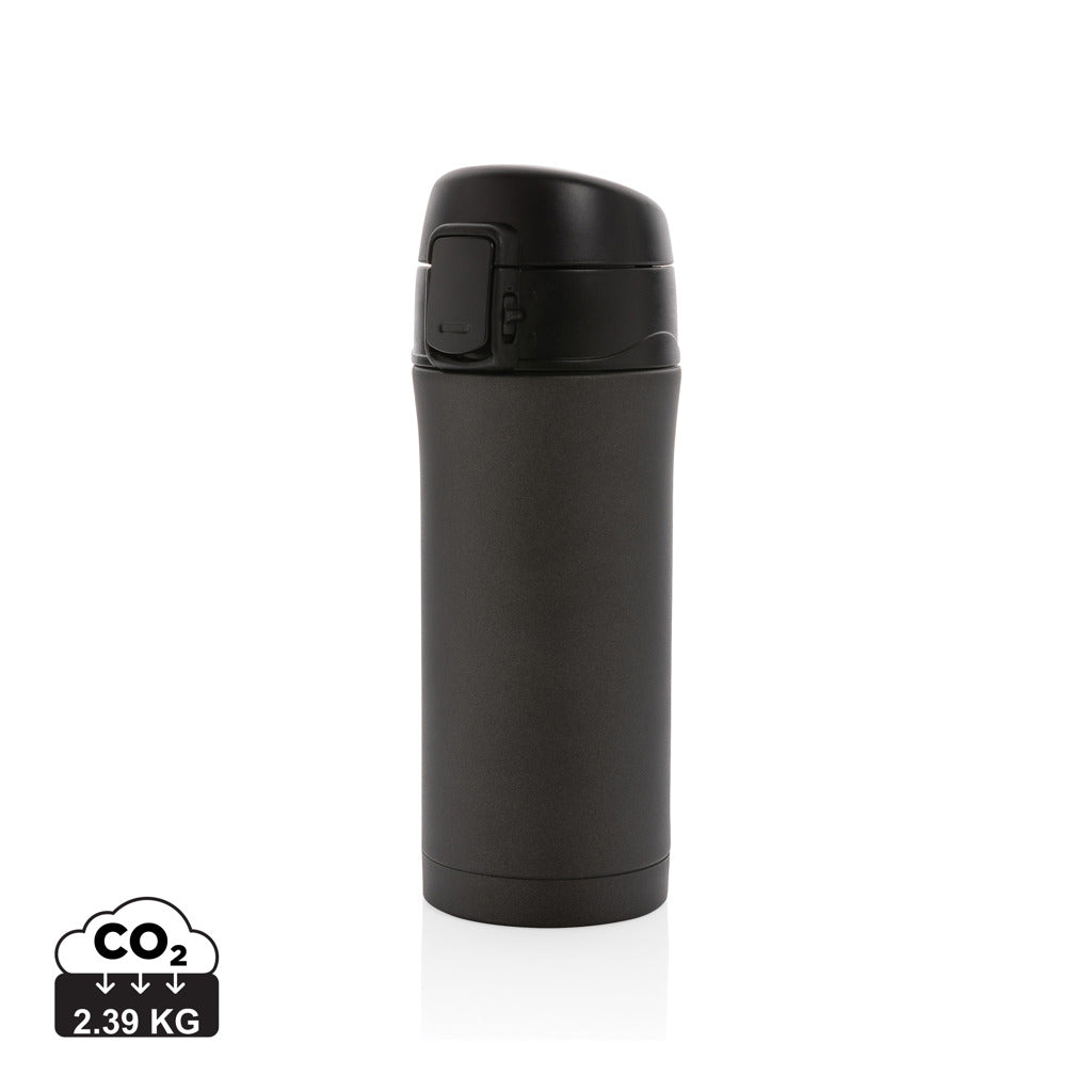 Metallic easy lock vakuummugg