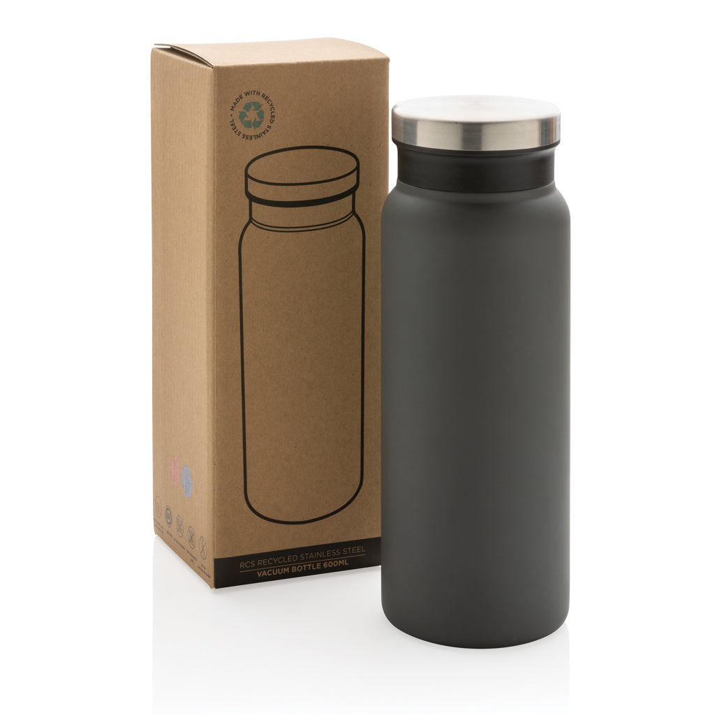 Vakuumflaska i RCS återvunnen stainless steel, 600ml