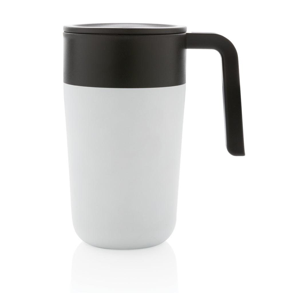 Mugg med handtag, i GRS certifierad PP och S/S