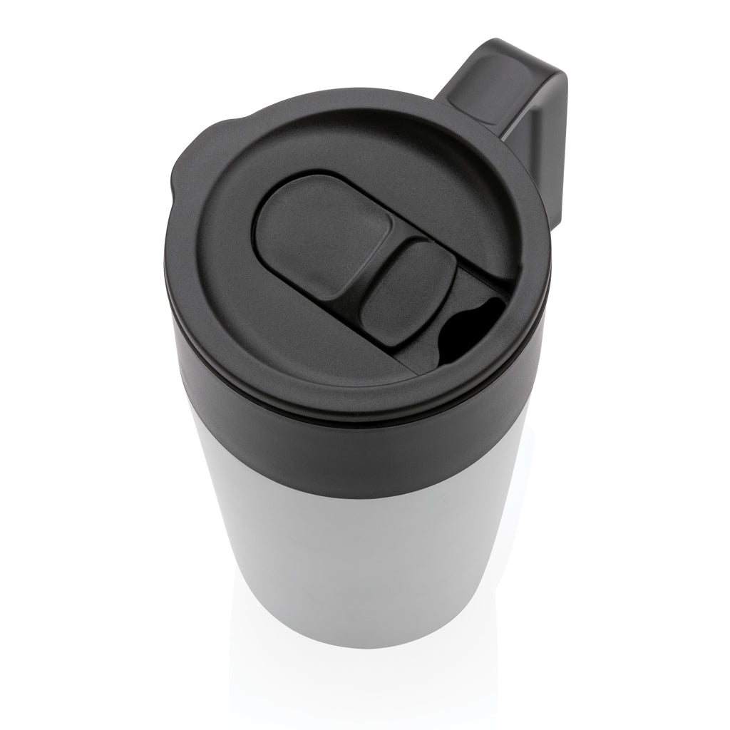 Mugg med handtag, i GRS certifierad PP och S/S