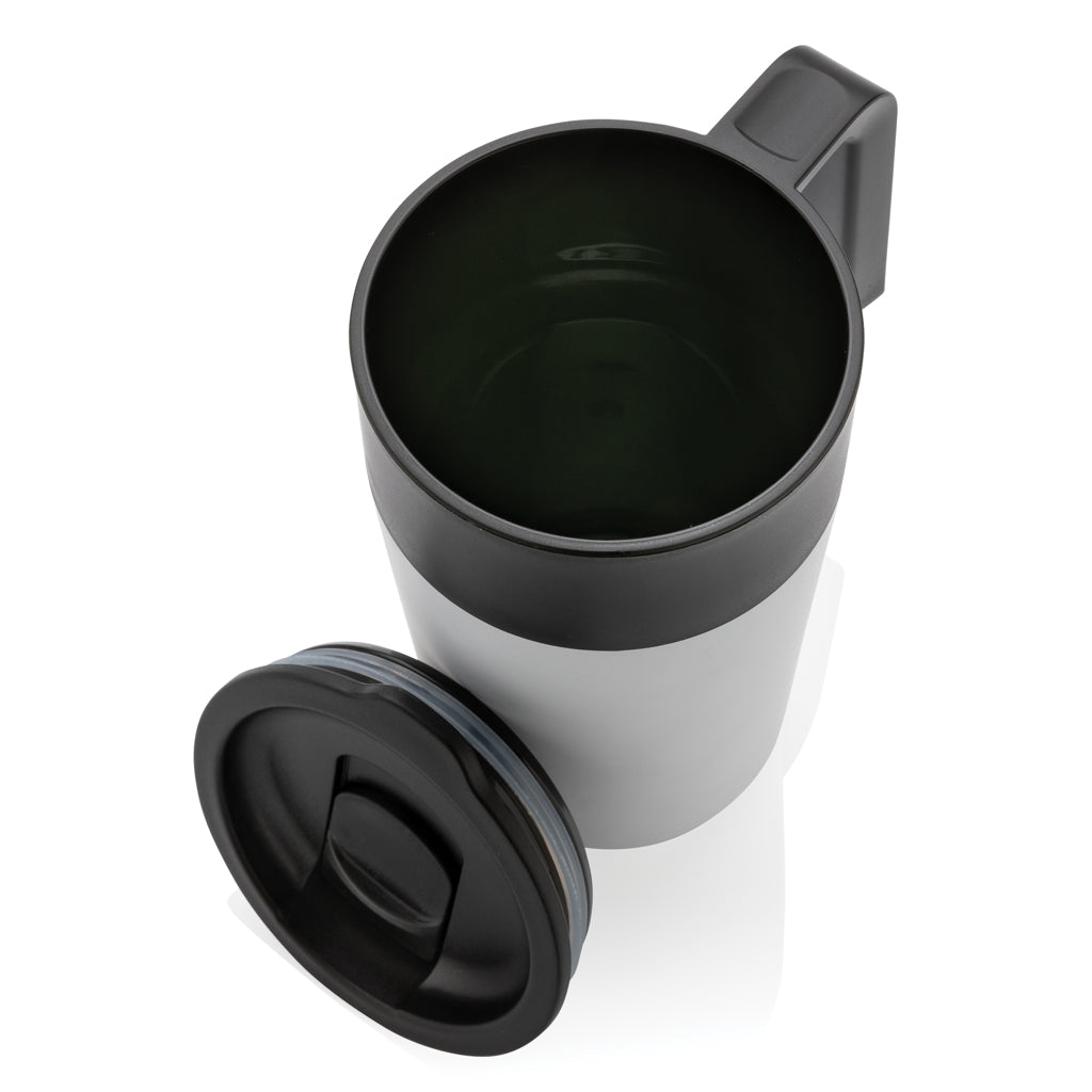 Mugg med handtag, i GRS certifierad PP och S/S
