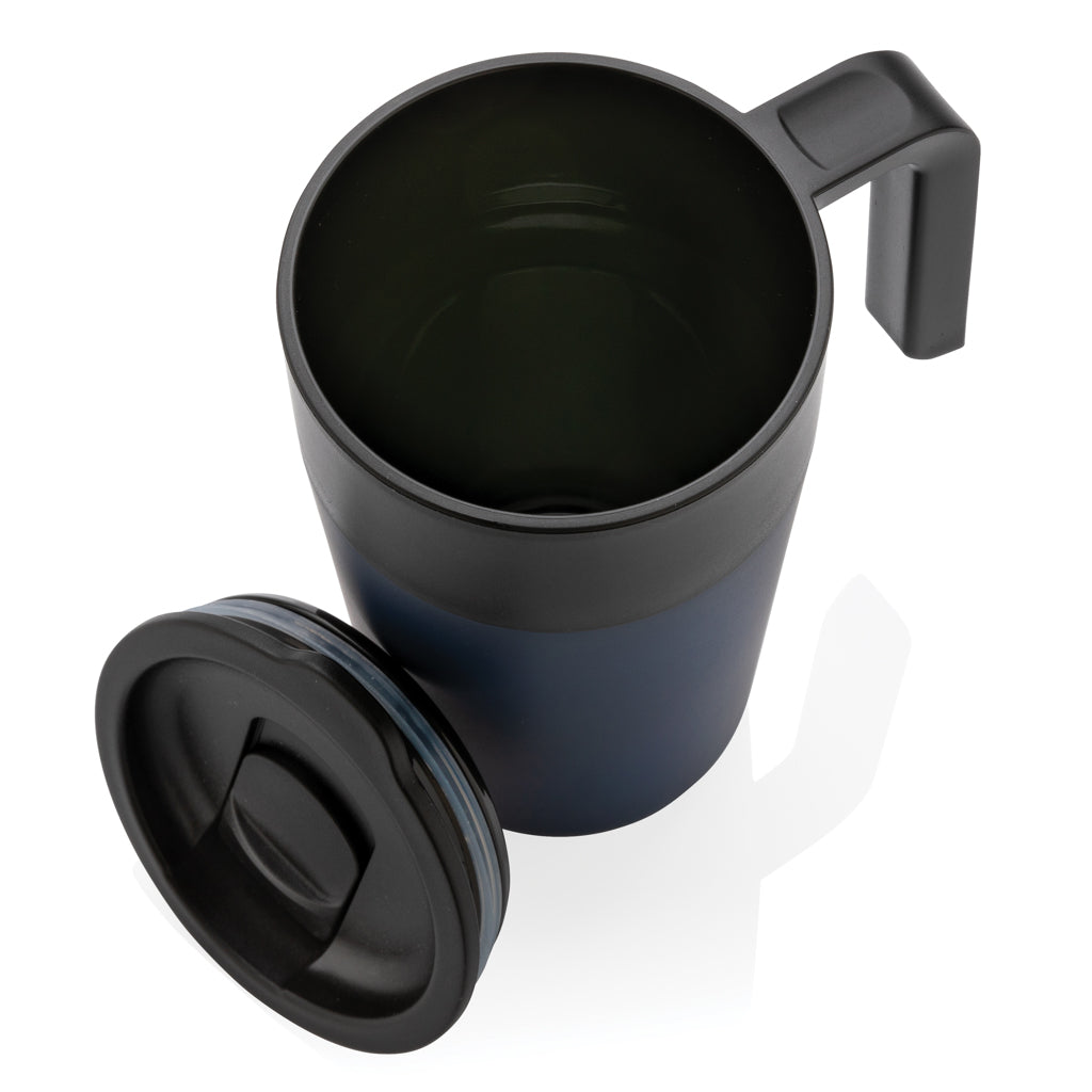 Mugg med handtag, i GRS certifierad PP och S/S