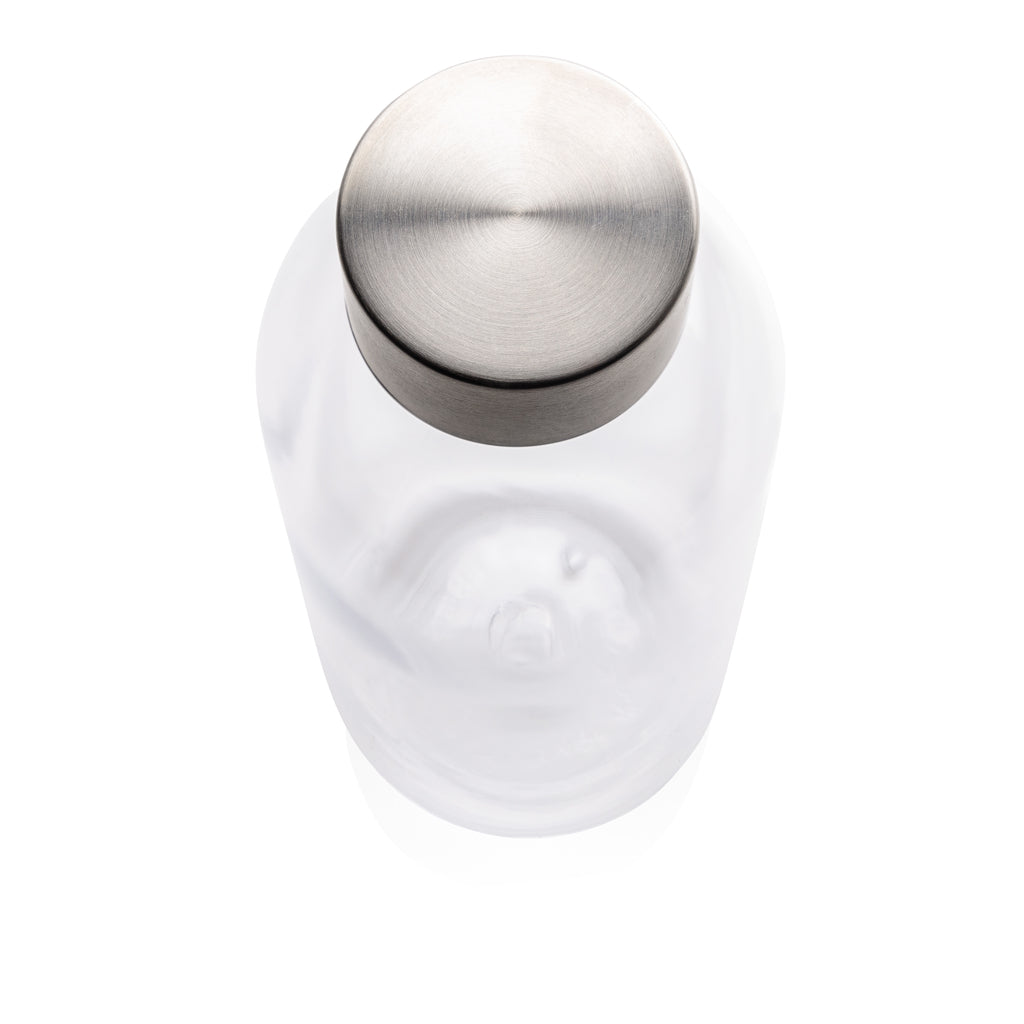 Läckagesäker vattenflaska med metallock