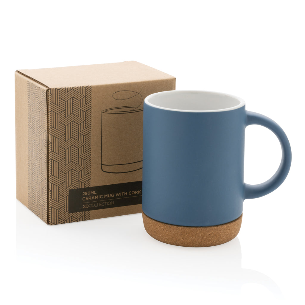 Keramikmugg med korkbotten 280 ml