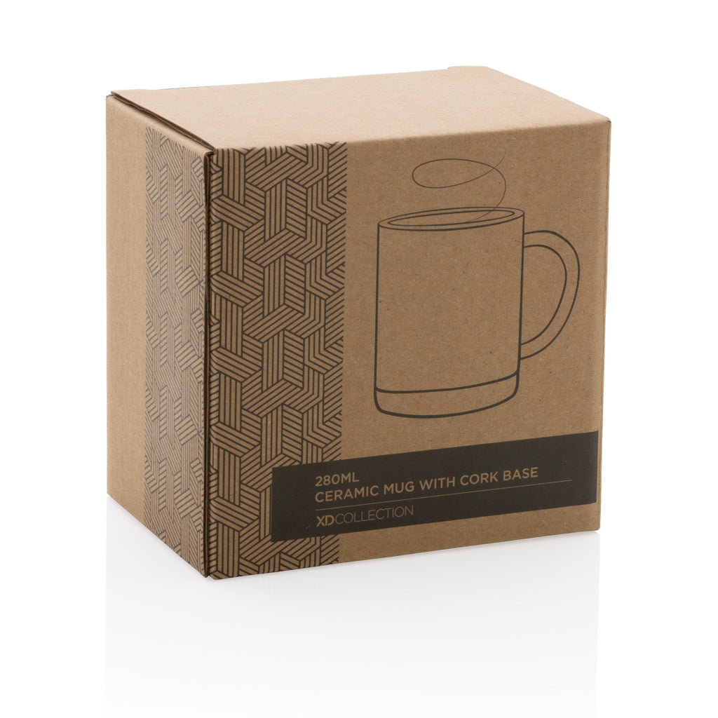 Keramikmugg med korkbotten 280 ml