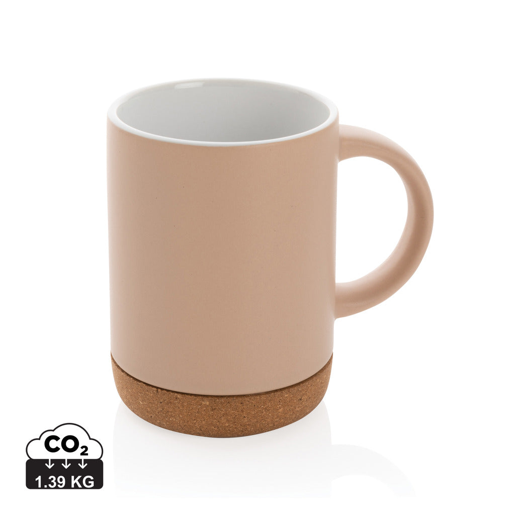 Keramikmugg med korkbotten 280 ml
