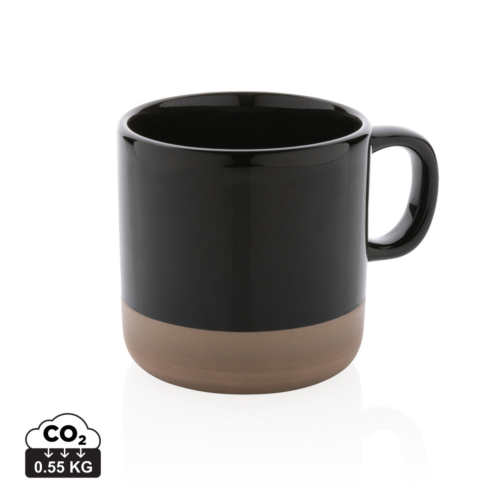 Glaserad keramikmugg 300 ml
