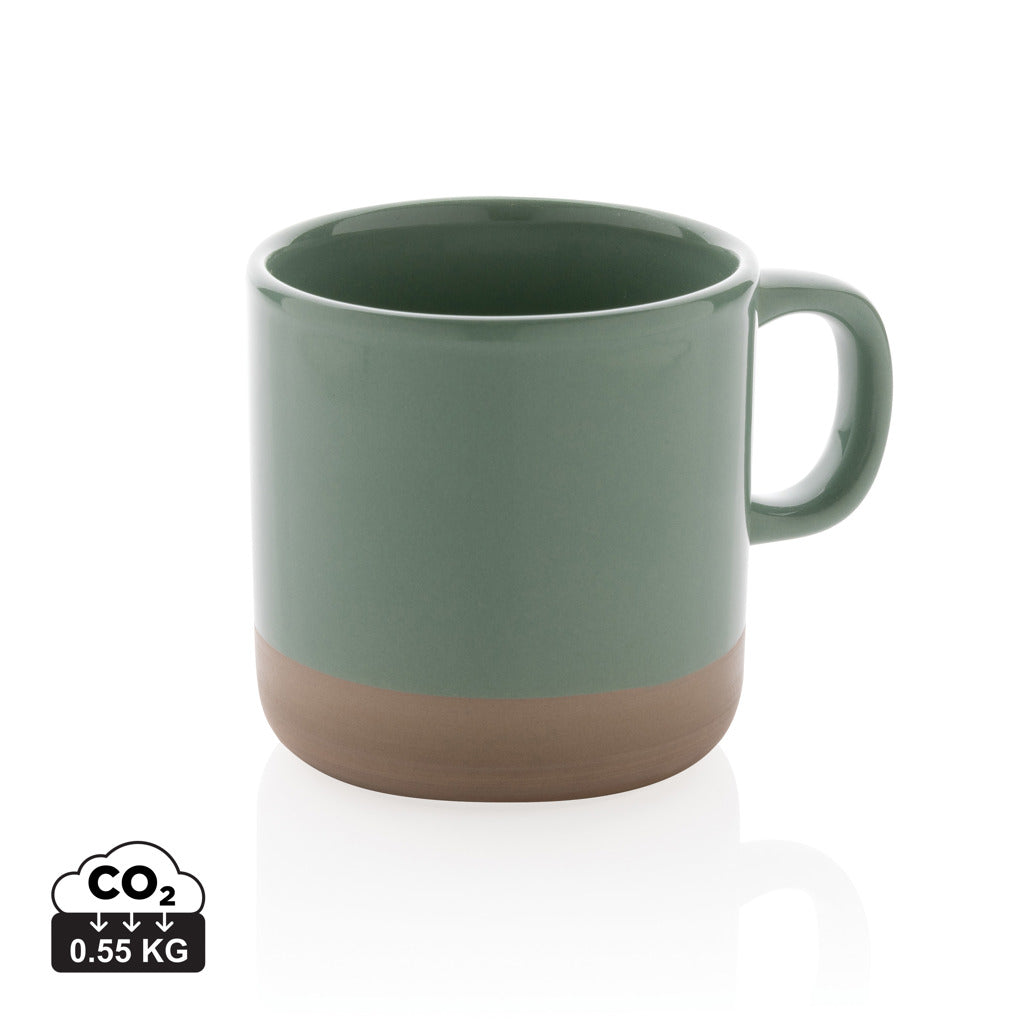 Glaserad keramikmugg 300 ml