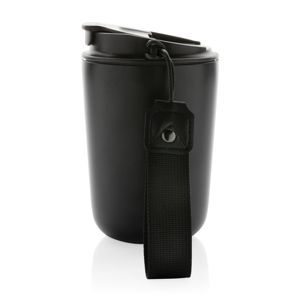 Cuppa vakuummugg med logoband RCS re-steel