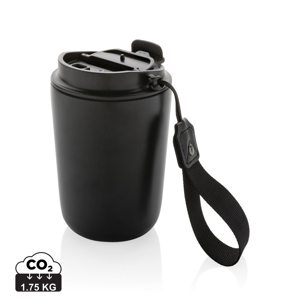Cuppa vakuummugg med logoband RCS re-steel
