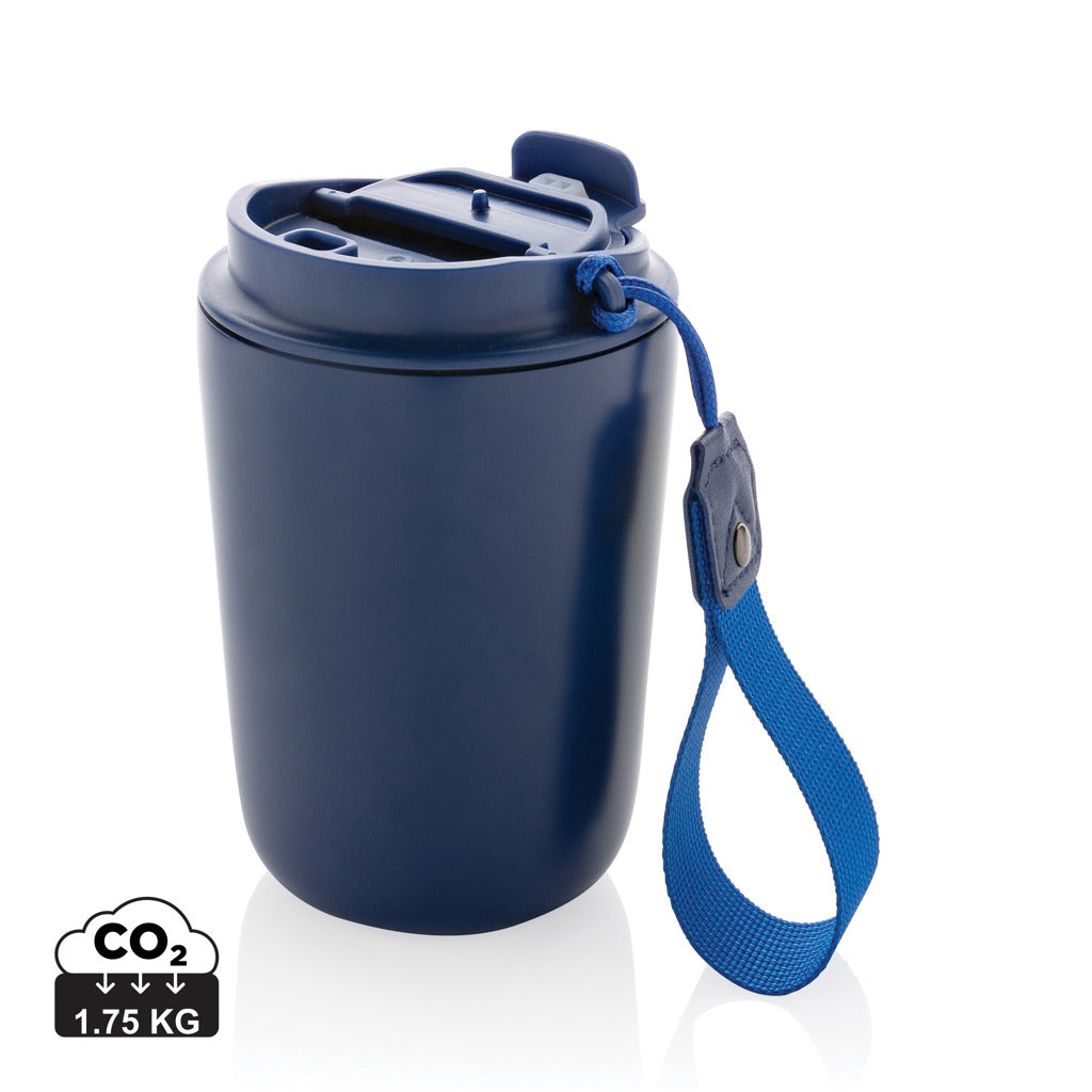 Cuppa vakuummugg med logoband RCS re-steel