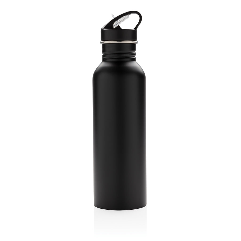Lyxig sportflaska i stainless steel