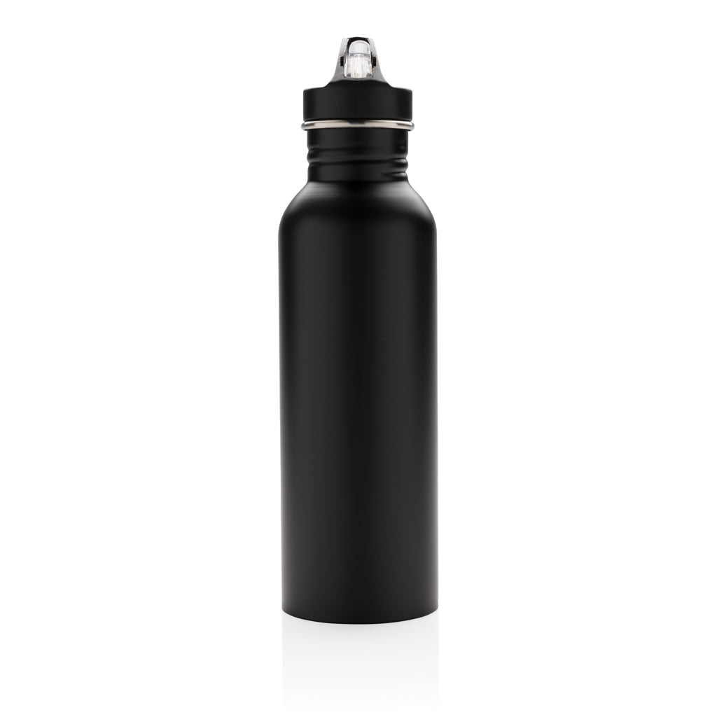 Lyxig sportflaska i stainless steel