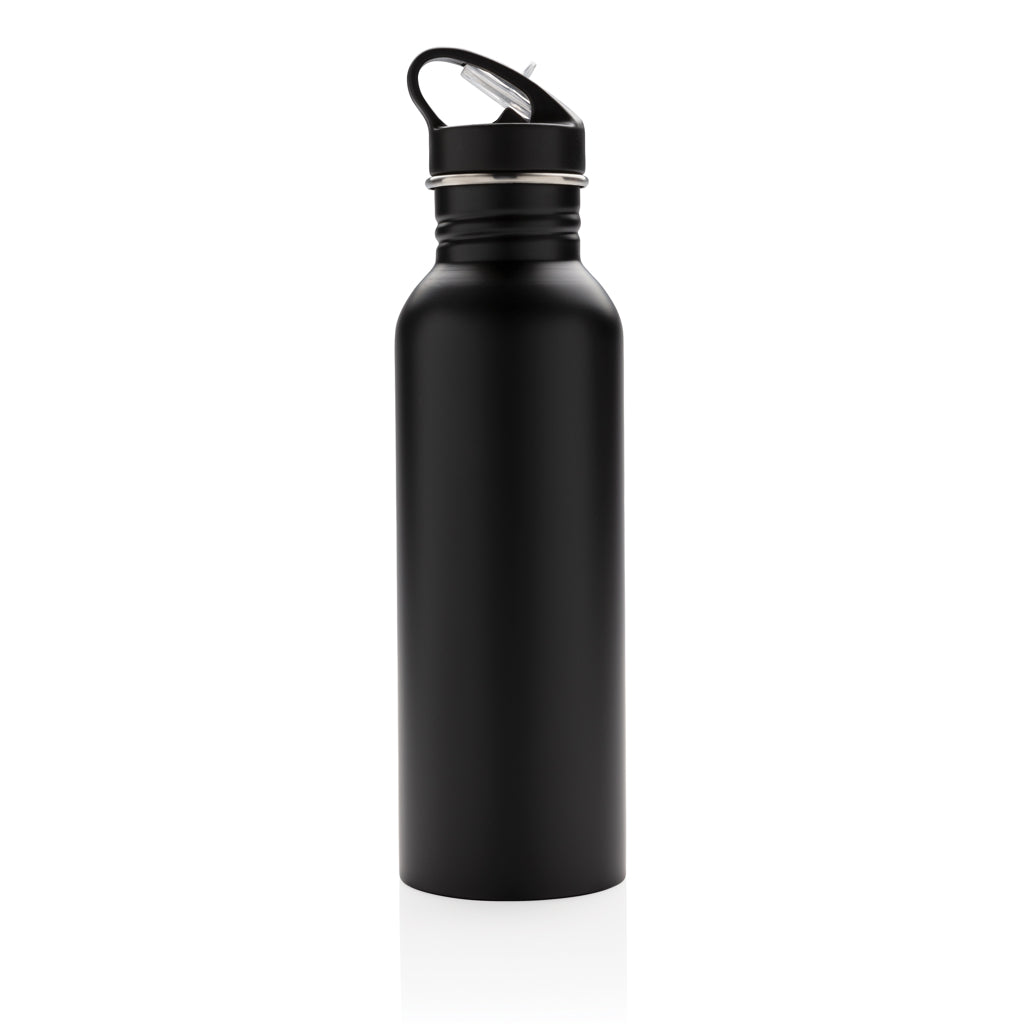 Lyxig sportflaska i stainless steel