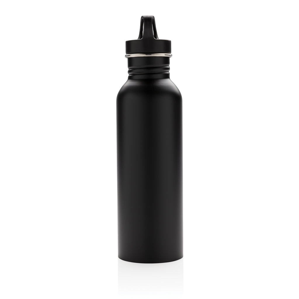 Lyxig sportflaska i stainless steel
