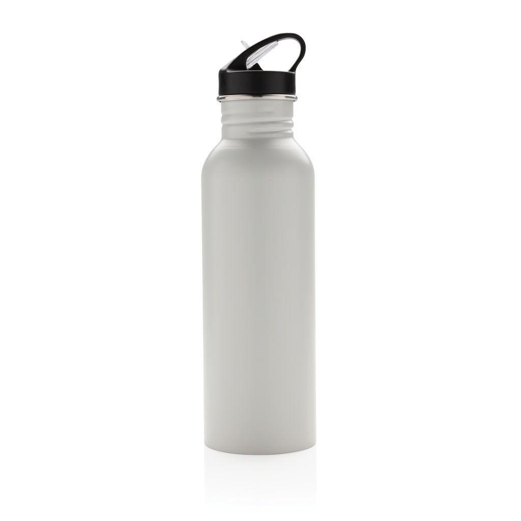 Lyxig sportflaska i stainless steel