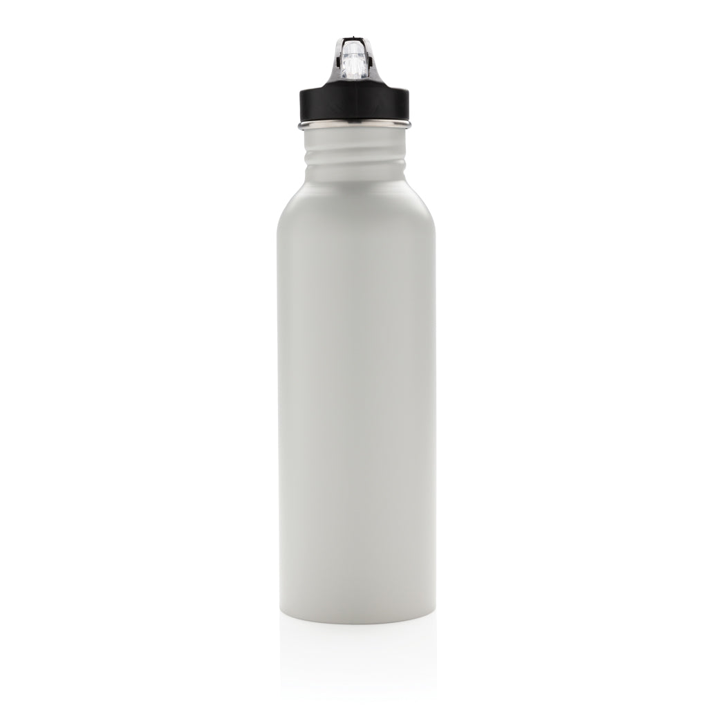 Lyxig sportflaska i stainless steel