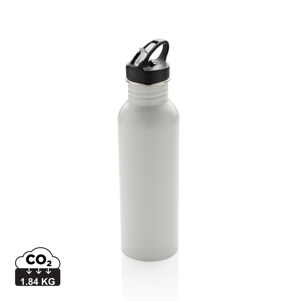 Lyxig sportflaska i stainless steel