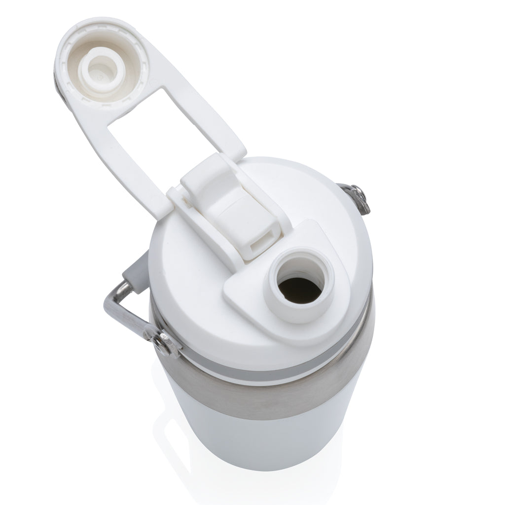 Vakuumflaska i S/S, lock med dubbelfunktion, 500ml