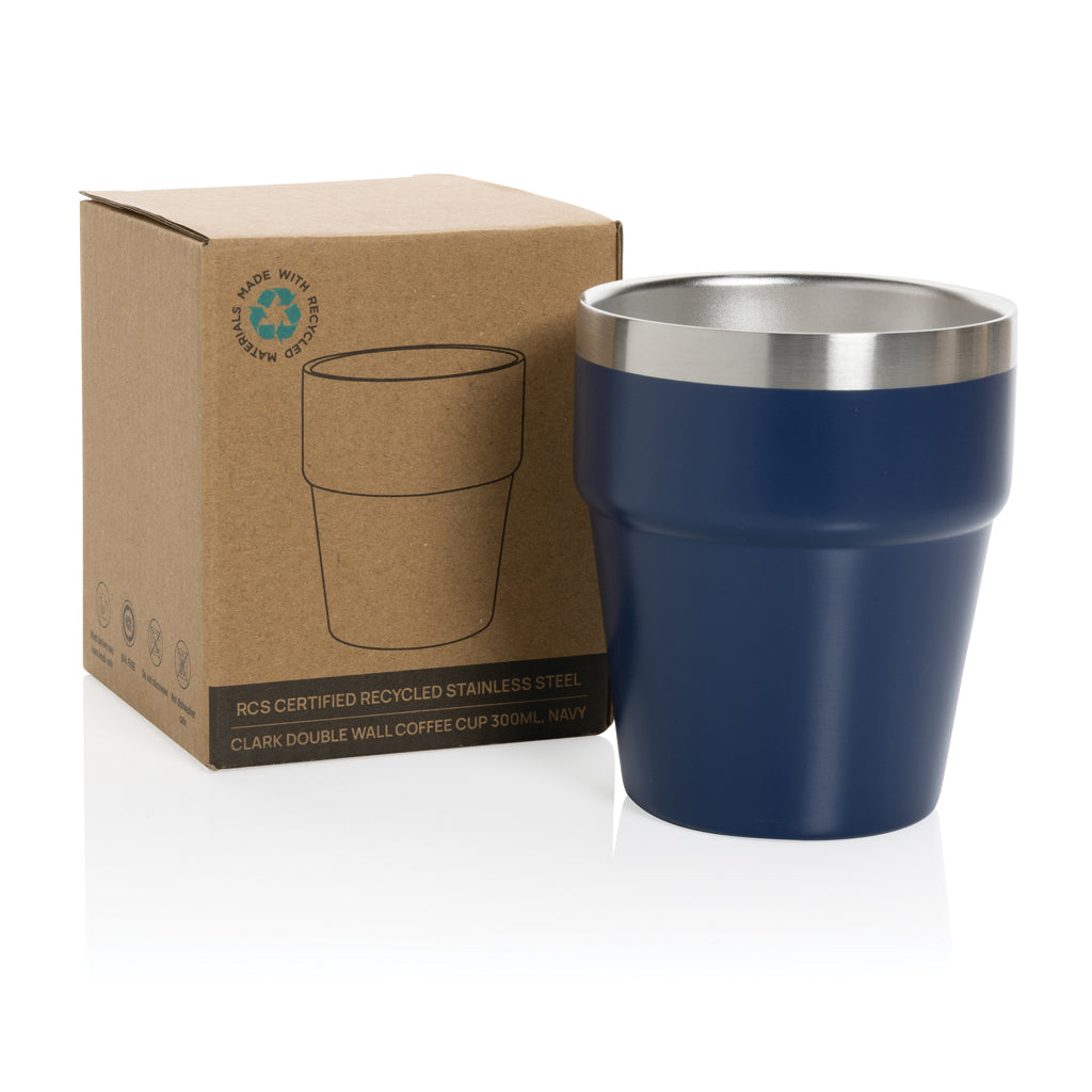 Clark dubbelväggig kaffemugg 300ml RCS