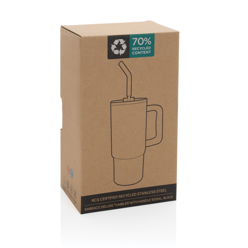 Embrace deluxe RCS återvunnet rostfritt stål 900 ml.